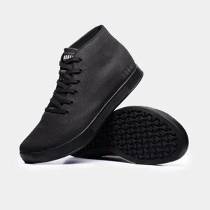 NOBULL Black Canvas High-Top Sneakers